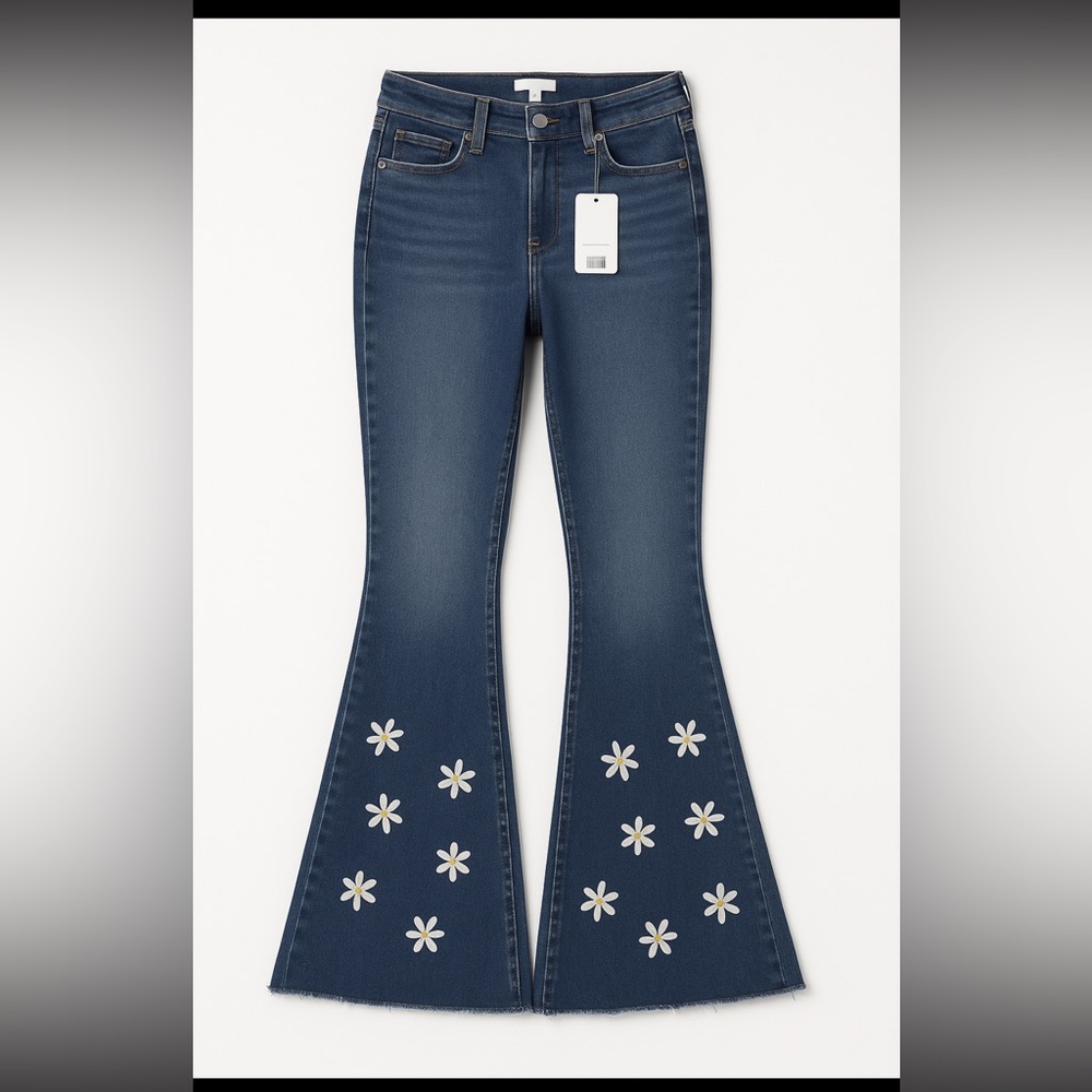#376 Forever 21 Dark Blue Flare Jeans